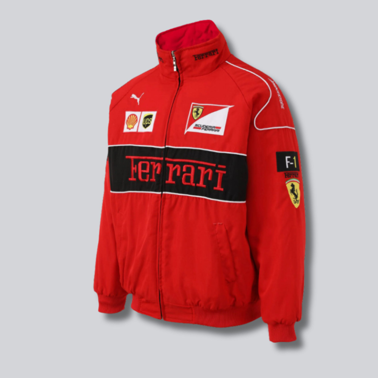Red Ferrari Vintage Jacket