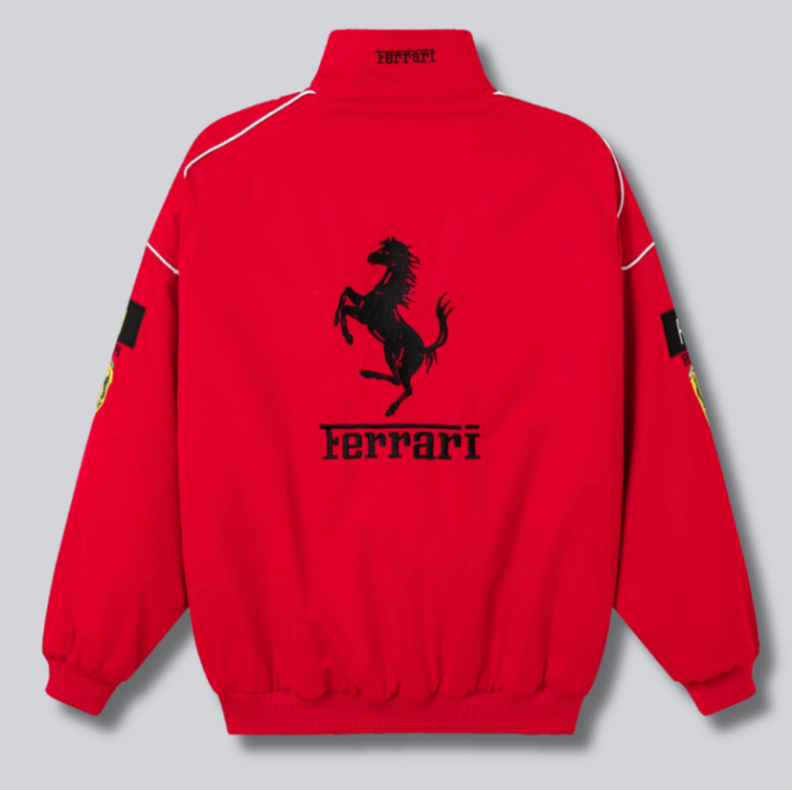 Red Ferrari Vintage Jacket