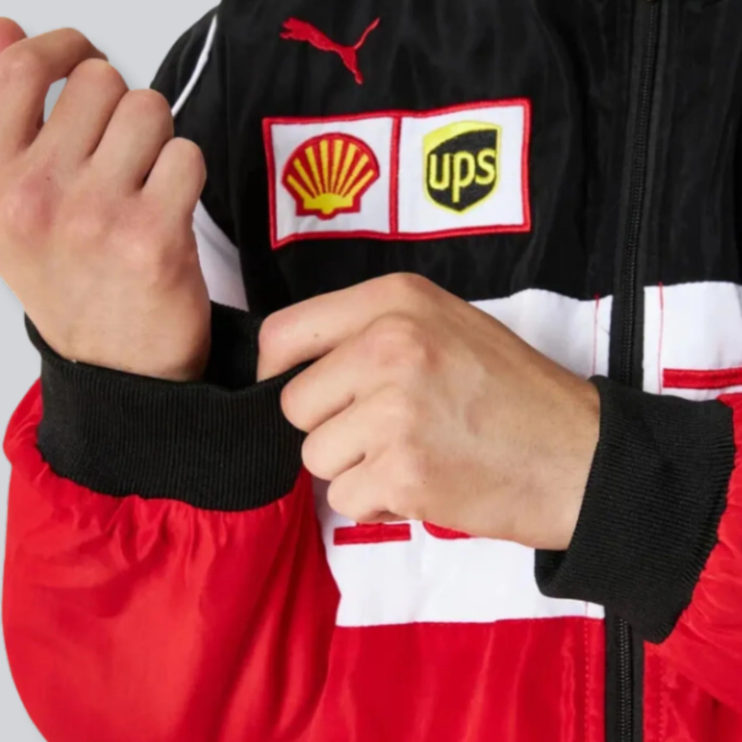 White Ferrari Vintage Jacket