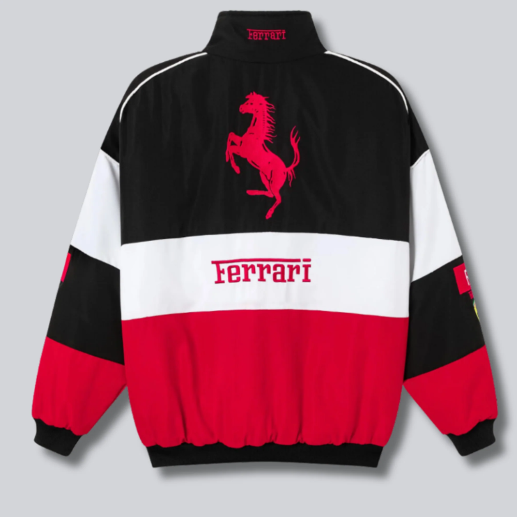 White Ferrari Vintage Jacket