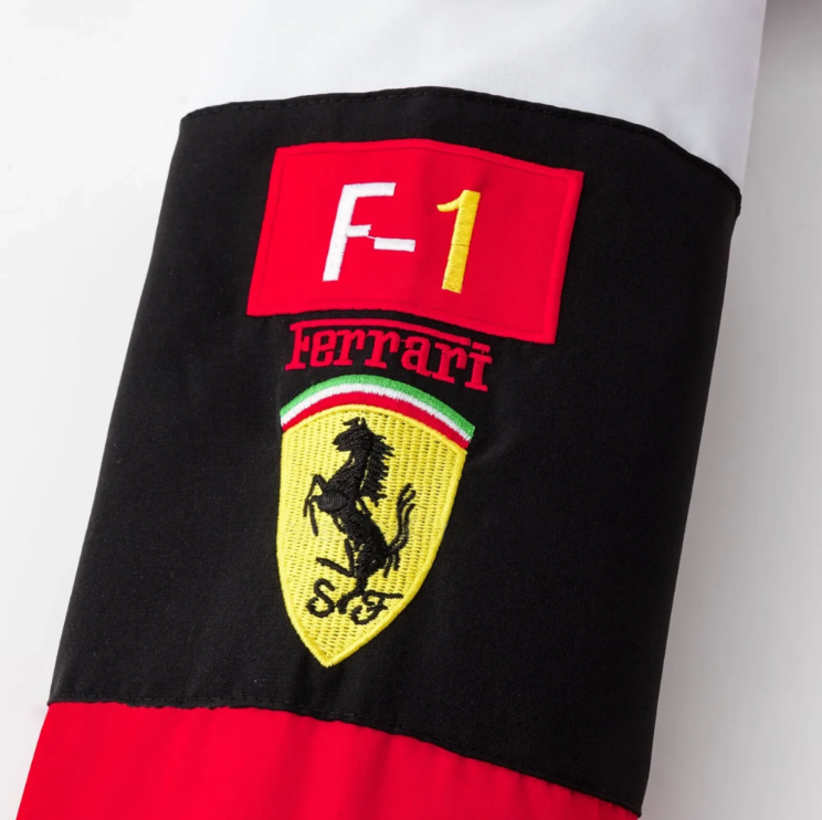 White Ferrari Vintage Jacket