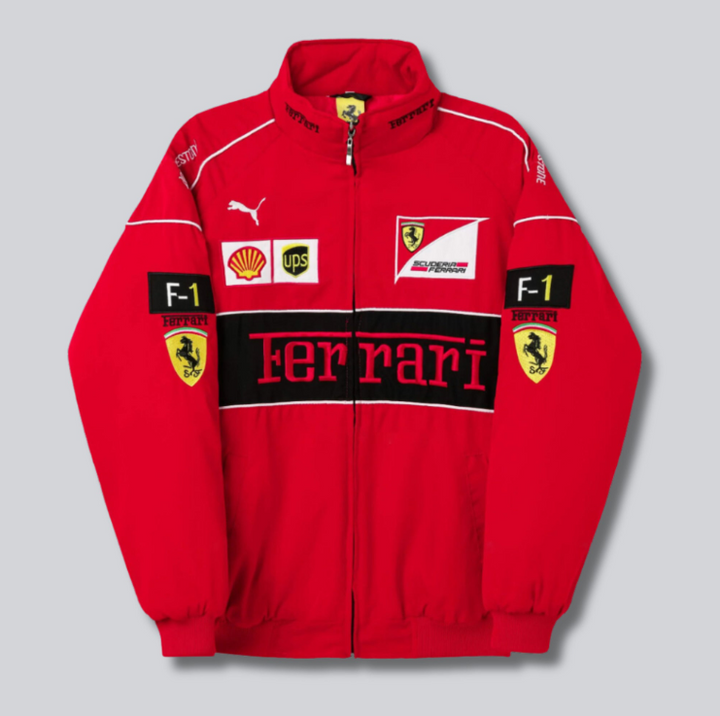 Red Ferrari Vintage Jacket