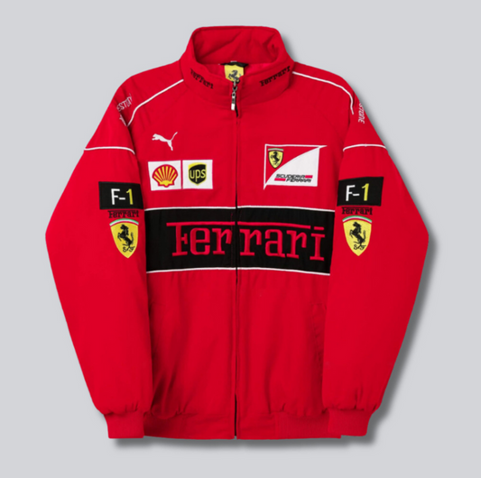 Red Ferrari Vintage Jacket